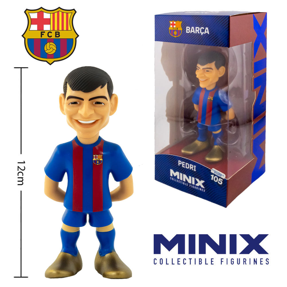 FC Barcelona MINIX Figure 12cm Pedri: 1 - Figures & Collectables By Barcelona