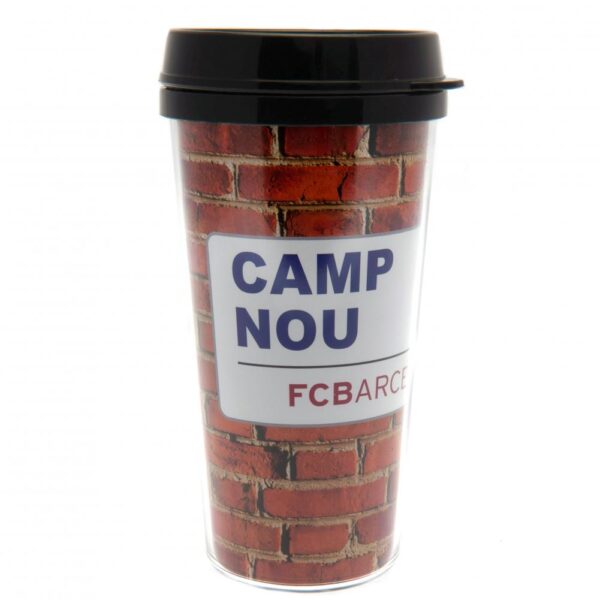 FC Barcelona Street Sign Travel Mug: 1 - Mugs By Barcelona