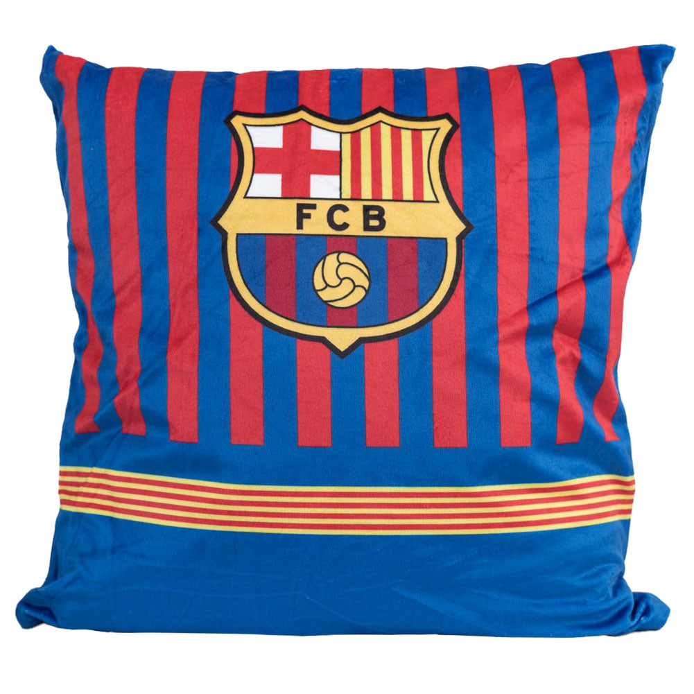 FC Barcelona Velvet Cushion 40cm x 40cm: 2 - Cushions By Barcelona
