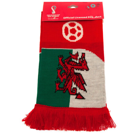 FIFA World Cup Qatar 2022 Wales Scarf: 4 - Flags & Banners By Wales