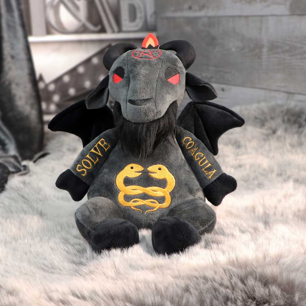 Fluffy fiends baphomet cuddly plush toy 22cm