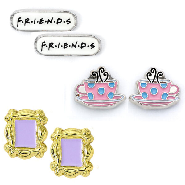 Friends Stud Earring Set: 1 - Jewellery By Friends