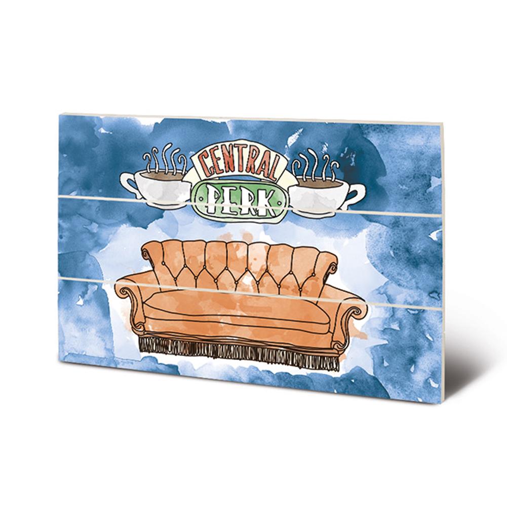 Friends Wood Central Perk Print: 1 - Wall Art By Friends
