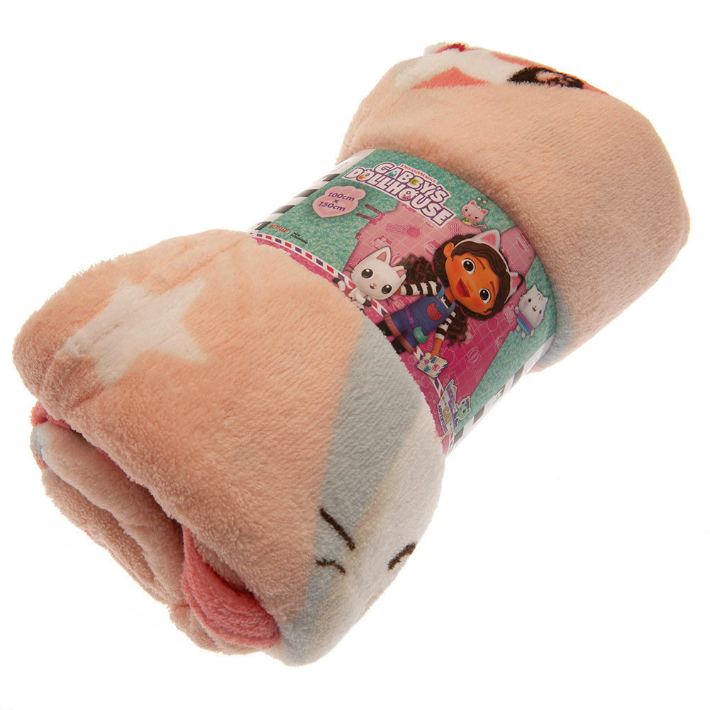 Gabby’s Dollhouse Fleece Blanket: 3 - Blankets By Gabby’s Dollhouse