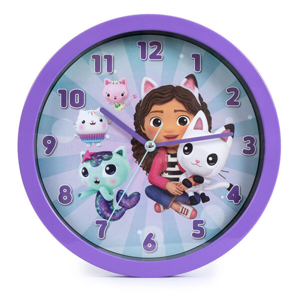 Gabby’s Dollhouse Wall Clock: 1 - Clocks By Gabby’s Dollhouse