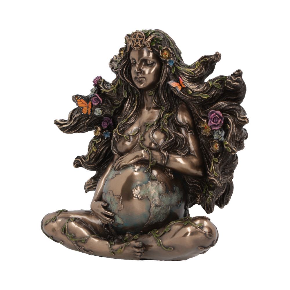 Gaea Mother of all Life Bronze Figurine 18cm: 3 - Figures & Collectables By Gift Moments
