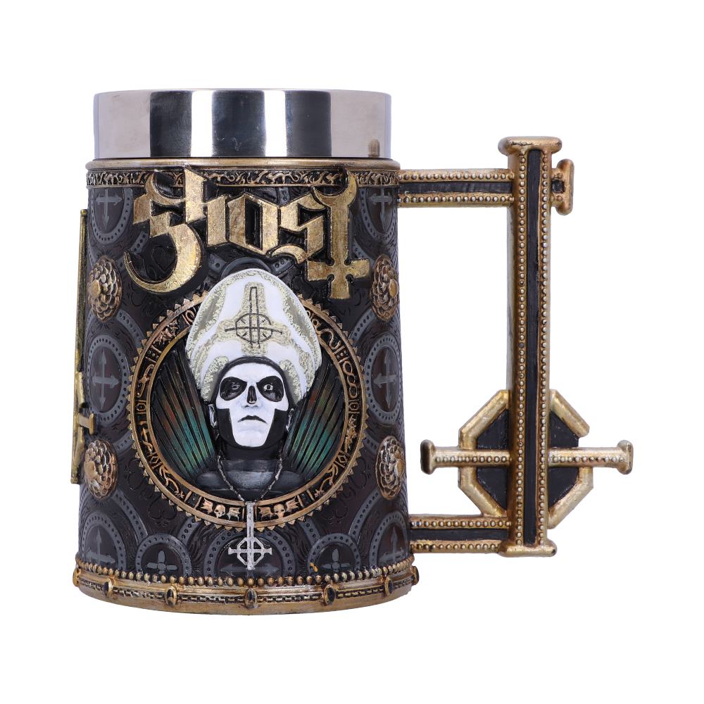 Ghost papa emeritus iii gold tankard