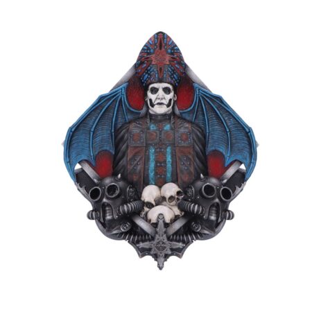 Ghost papa emeritus iv gothic wall plaque