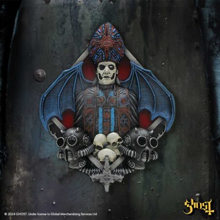 Ghost papa emeritus iv gothic wall plaque