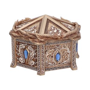 Gold Detailed Pandora’s Trinket Box: 5 - Boxes By NN Designs