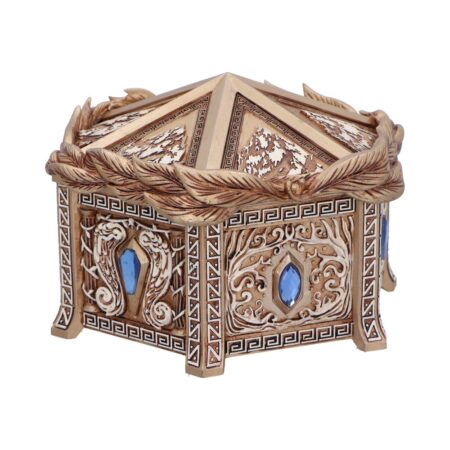 Gold detailed pandoras trinket box