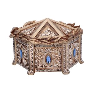 Gold Detailed Pandora’s Trinket Box: 3 - Boxes By NN Designs