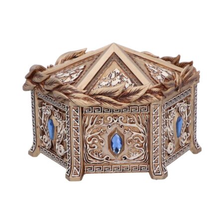 Gold detailed pandoras trinket box