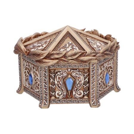 Gold detailed pandoras trinket box
