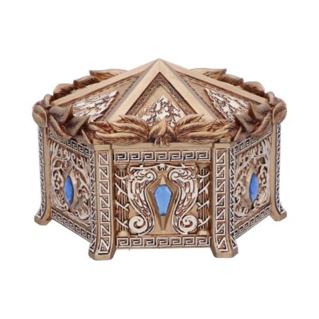 Gold detailed pandoras trinket box