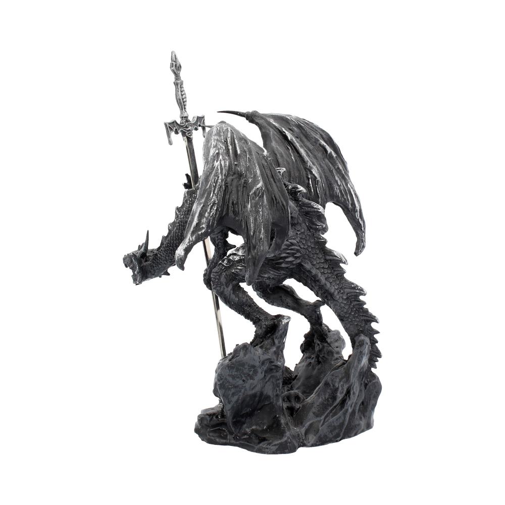 Gothic Black Dragon Sword Letter Opener Figurine: 4 - Letter Openers By Gift Moments