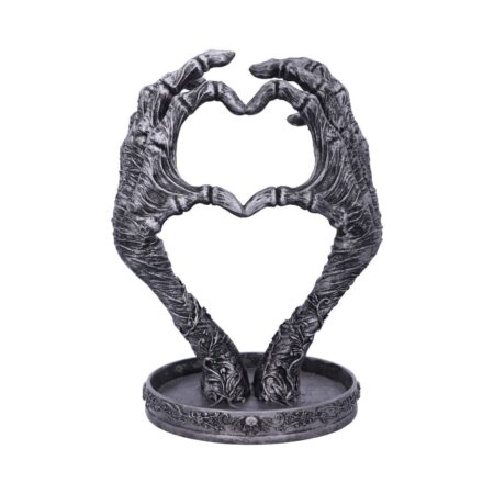 Gothic Mummified Love Heart Hands Jewellery Dish Holder: 2 - Figures & Collectables By NN Designs