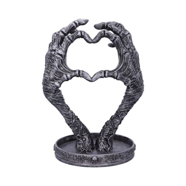 Gothic Mummified Love Heart Hands Jewellery Dish Holder: 2 - Figures & Collectables By NN Designs