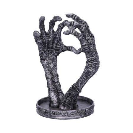 Gothic Mummified Love Heart Hands Jewellery Dish Holder: 5 - Figures & Collectables By NN Designs