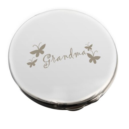 Grandma Round Compact Mirror: 2 - Compact Mirrors By Gift Moments