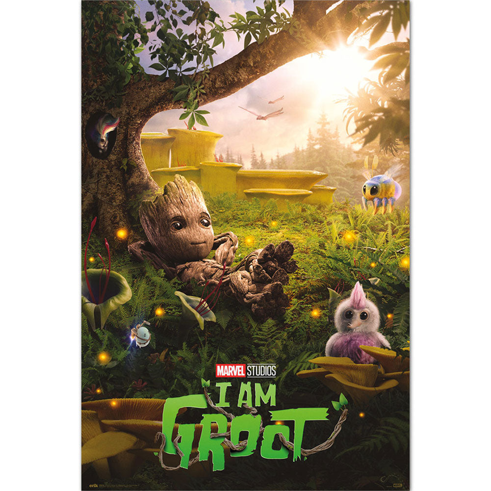 I Am Groot Poster Chill Time 23: 1 - Posters By Guardians Of The Galaxy