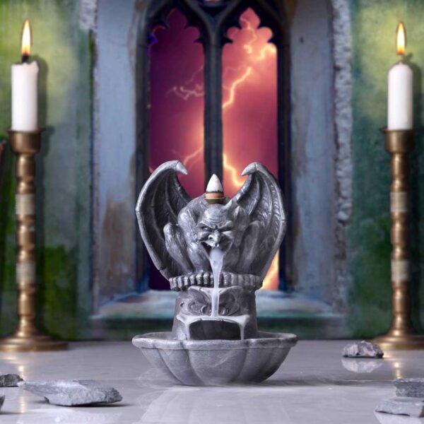Grotesque Smoke Backflow Incense Burner 17.8cm: 1 - Incense Holders By Gift Moments