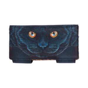 Guardian Cat Embossed Purse 18.5cm: 2 - Purses By Lisa Parker