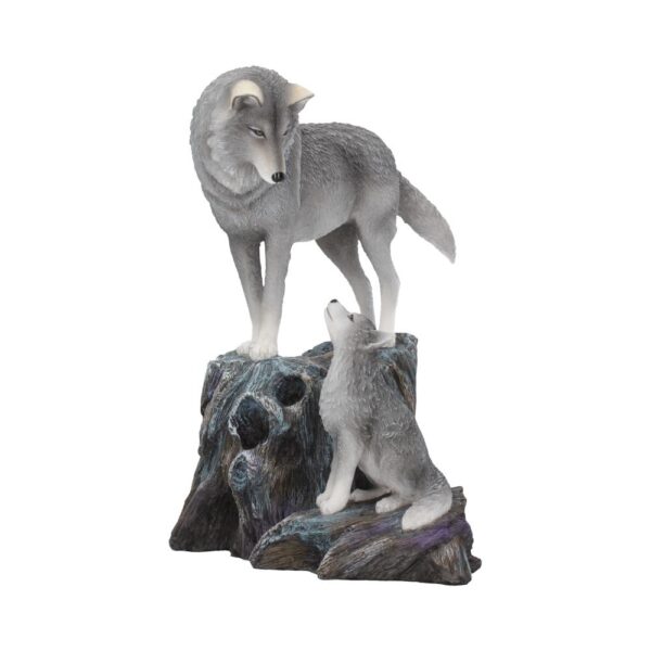 Guidance Ornament Wolf and Pup Figurine by Lisa Parker: 2 - Figurines Medium (15-29cm) By Lisa Parker