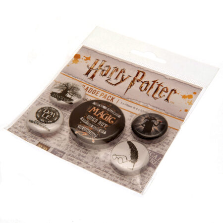 Harry Potter Magic Button Badge Set: 3 - Badges By Harry Potter