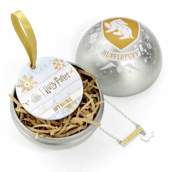 Harry Potter Christmas Gift Bauble Hufflepuff: 1 - Christmas Baubles By Harry Potter