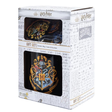 Harry Potter Colourful Crest Mug & Coaster Set: 5 - Mugs By Harry Potter