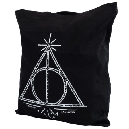 Harry Potter Deathly Hallows Canvas Tote Bag: 2 - Bags By Harry Potter