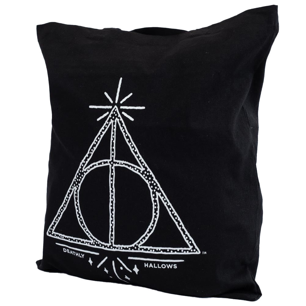 Harry Potter Deathly Hallows Canvas Tote Bag: 2 - Bags By Harry Potter