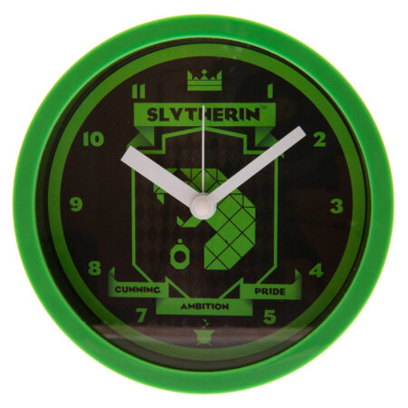Harry Potter Desktop Clock Slytherin: 2 - Clocks By Harry Potter