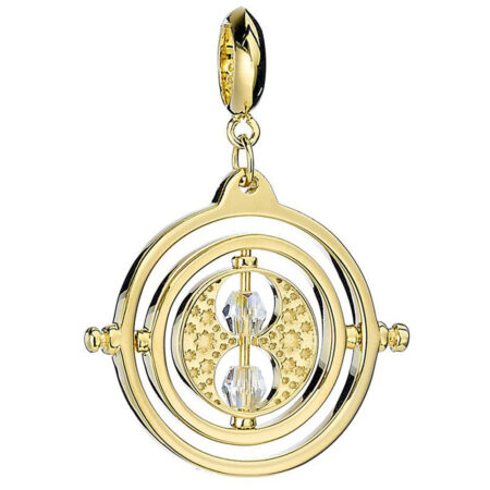 Harry Potter Gold Plated Crystal Charm Time Turner: 3 - Jewellery By Harry Potter