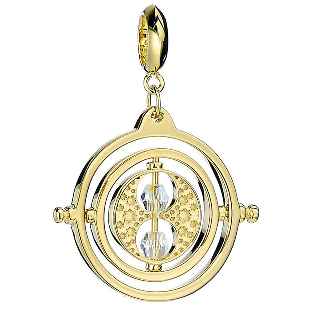 Harry Potter Gold Plated Crystal Charm Time Turner: 3 - Jewellery By Harry Potter