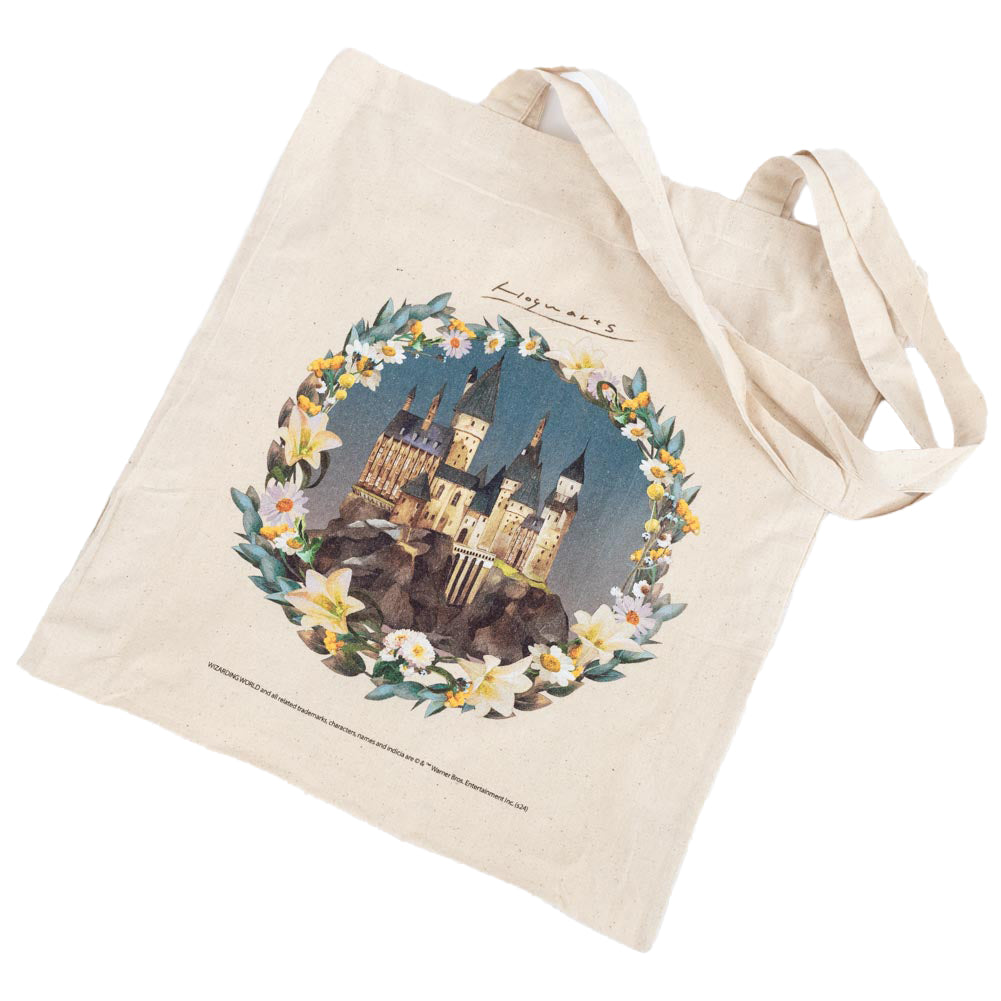 Harry Potter Hogwarts Castle Canvas Tote Bag: 3 - Bags By Harry Potter