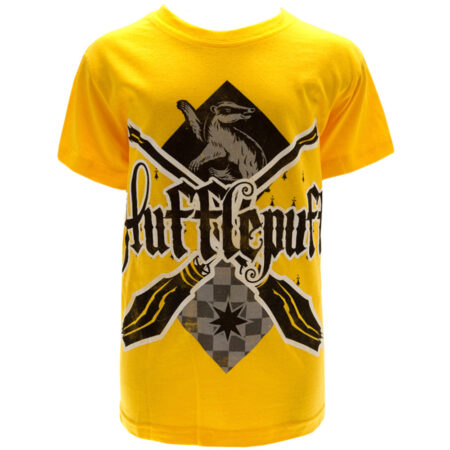 Harry Potter Hufflepuff T Shirt Junior 7-8 Yrs: 1 - Clothing By Harry Potter