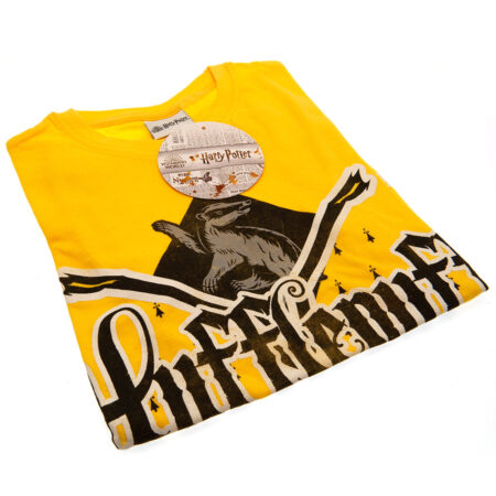 Harry Potter Hufflepuff T Shirt Junior 7-8 Yrs: 3 - Clothing By Harry Potter