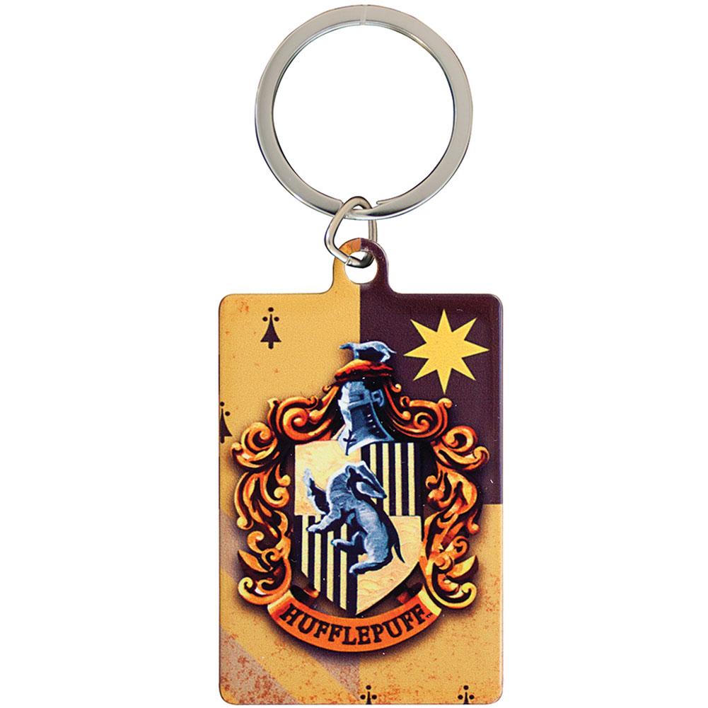 Harry Potter Metal Keyring Hufflepuff: 1 - Keyrings By Harry Potter