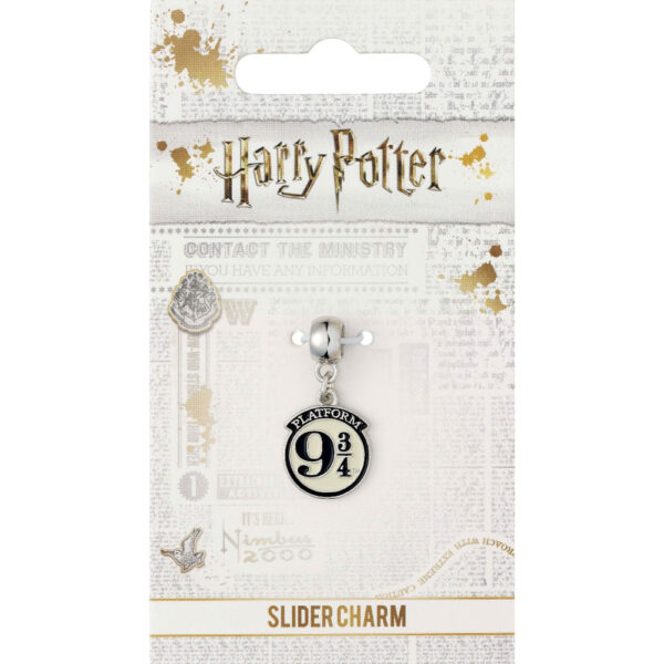 Harry Potter Silver Plated 9 & 3 Quarters Charm: 2 - Jewellery By Harry Potter