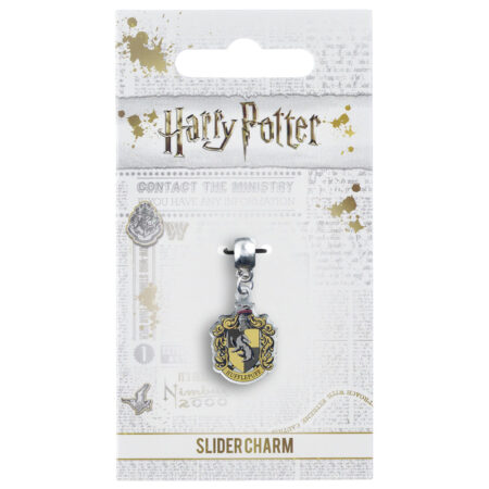 Harry Potter Silver Plated Hufflepuff Charm: 2 - Jewellery By Harry Potter