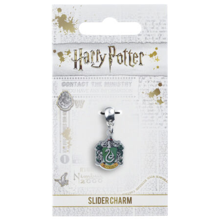 Harry Potter Silver Plated Slytherin Charm: 2 - Jewellery By Harry Potter