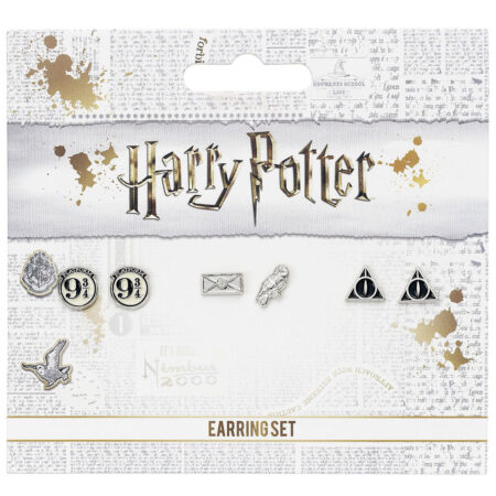 Harry Potter Silver Plated Earring Set CL: 5 - Jewellery By Harry Potter