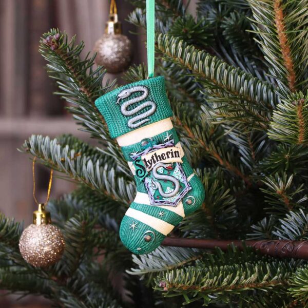 Harry Potter Slytherin Stocking Hanging Ornament: 1 - Decorations By Harry Potter