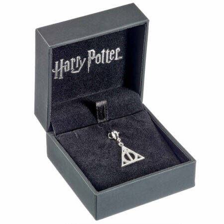 Harry Potter Sterling Silver Crystal Charm Deathly Hallows: 2 - Jewellery By Harry Potter
