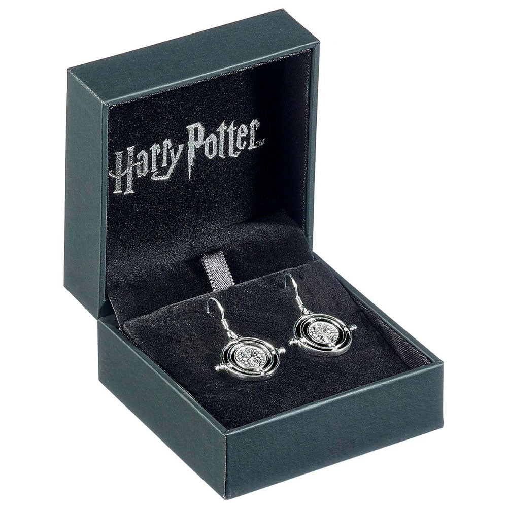 Harry Potter Sterling Silver Crystal Earrings Time Turner: 2 - Jewellery By Harry Potter