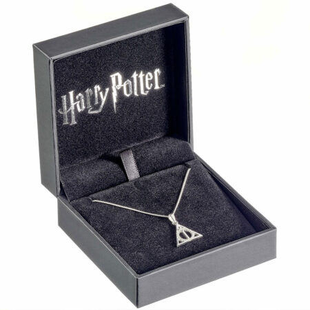 Harry Potter Sterling Silver Crystal Necklace Deathly Hallows: 4 - Jewellery By Harry Potter