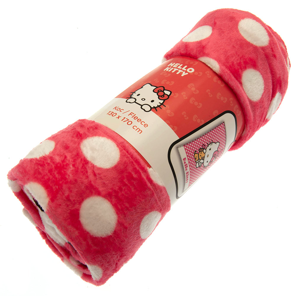 Hello Kitty Coral Fleece Blanket: 3 - Blankets By Hello Kitty