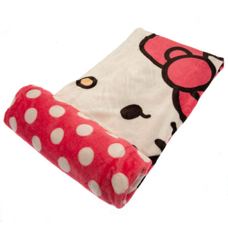 Hello Kitty Coral Fleece Blanket: 1 - Blankets By Hello Kitty